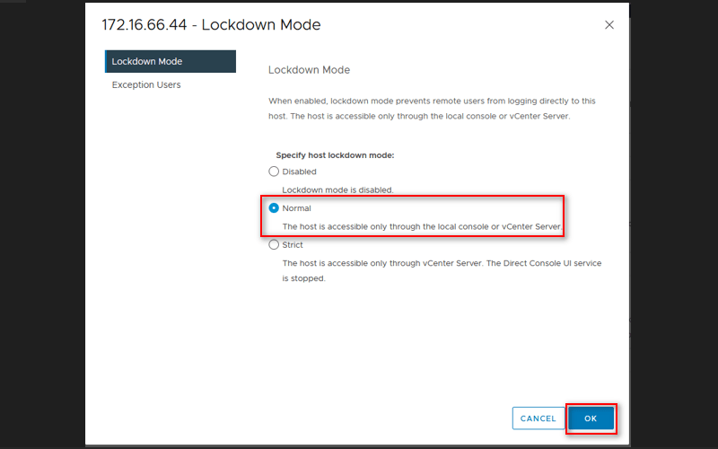 Tiến hành chọn EDIT để bật chế độ Lockdown Mode