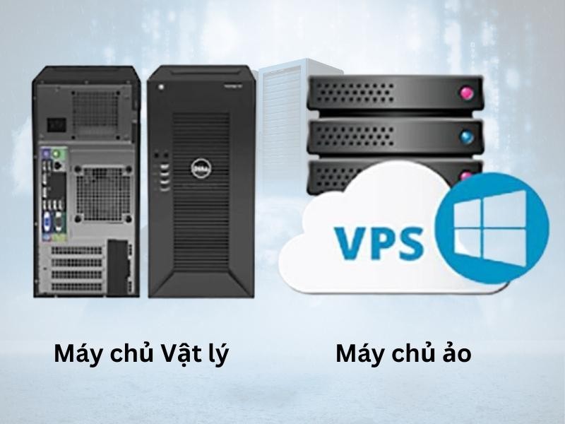 So sánh Server vật lý và Server ảo chi tiết nhất