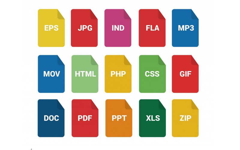 Các chuẩn file mà máy của bạn có thể đang sử dụng