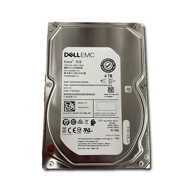 Ổ cứng HDD Dell 4TB 7.2K NLSAS 12Gbps 3.5"