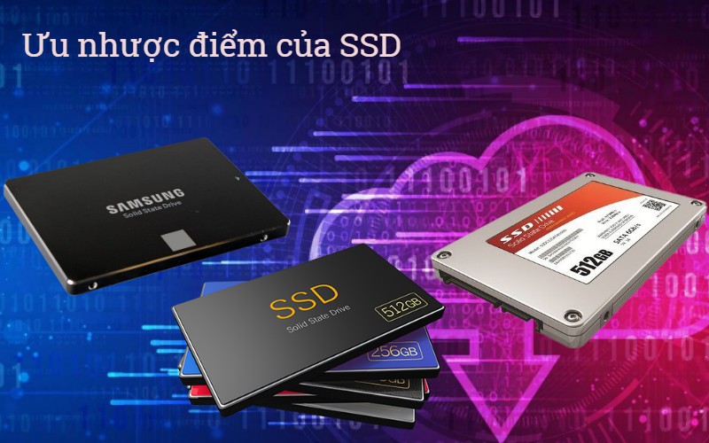 Ưu nhược điểm của ổ cứng SSD mà bạn cần biết
