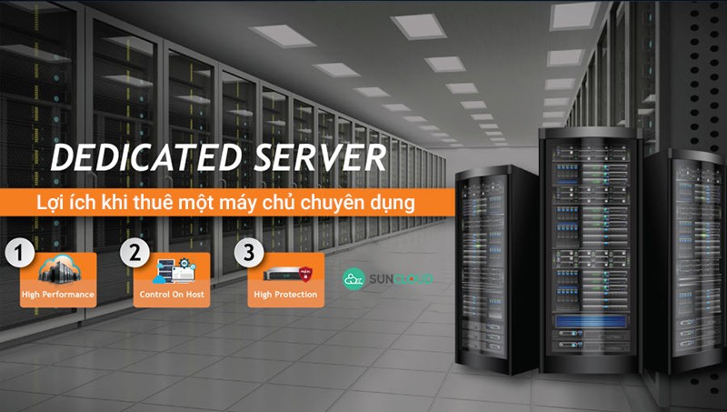 Lợi ích khi thuê một máy chủ chuyên dụng