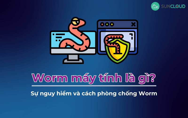 Worm máy tính là gì? Sự nguy hiểm và cách phòng chống Worm