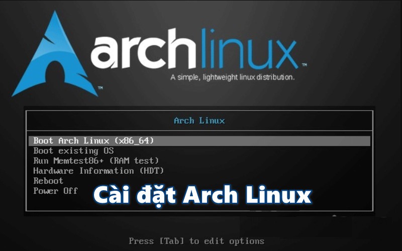 Cài đặt Arch Linux