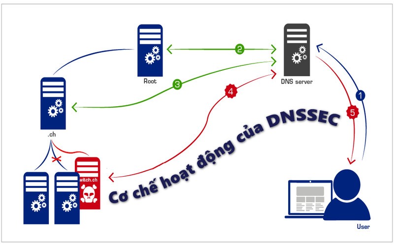 Cơ chế hoạt động của DNSSEC là gì?