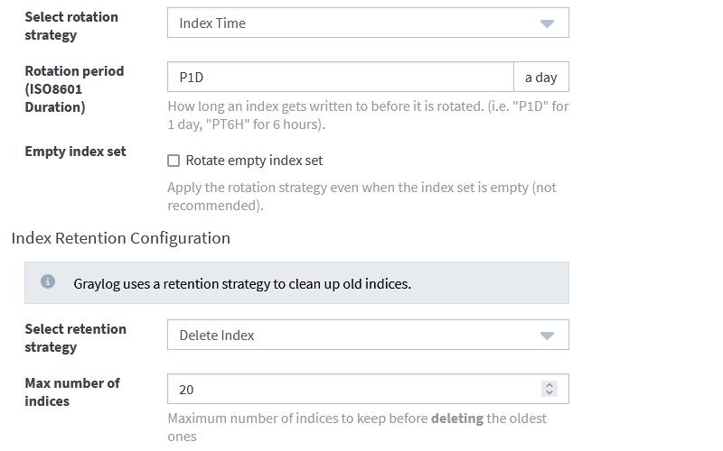 Tạo index-set để lưu trữ log của cmd-log 2