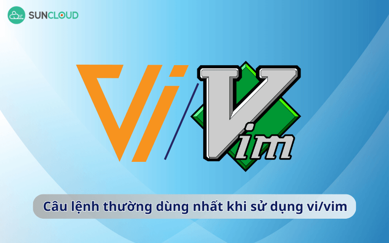 Câu lệnh thường dùng nhất khi sử dụng vi/vim