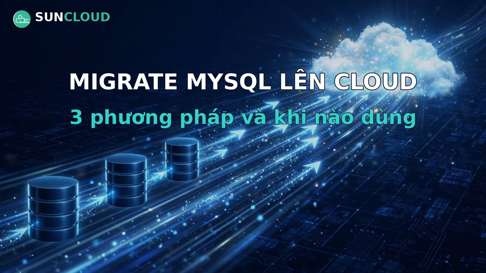 Migrate database MySQL lên cloud: 3 phương pháp và khi nào dùng