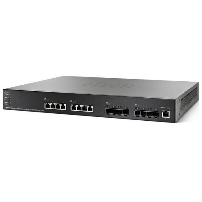 Thiết bị chuyển mạch Cisco SG550XG-8F8T-K9-EU | 8 Ports 10GE RJ45 | 8 Ports 10GE SFP+ (Ảnh 0)