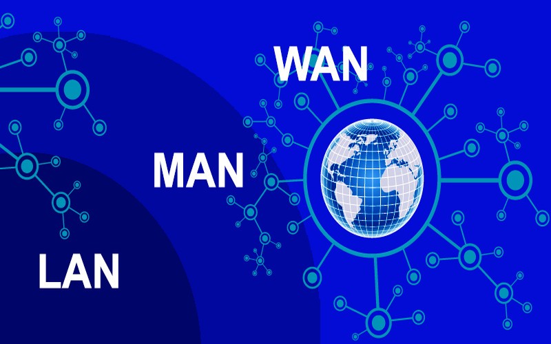 Sự khác nhau giữa mạng LAN, MAN và WAN là gì
