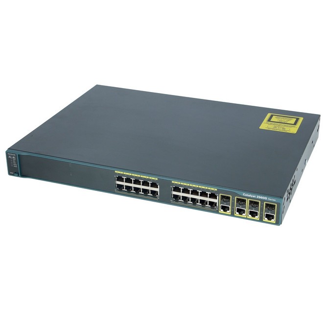 Thiết bị chuyển mạch Cisco WS-C2960G-24TC-L (Ảnh 0)