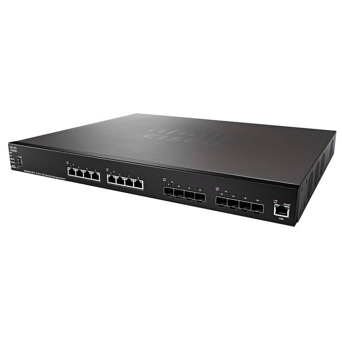 Thiết bị chuyển mạch Cisco SG550XG-8F8T-K9-EU | 8 Ports 10GE RJ45 | 8 Ports 10GE SFP+ (Ảnh 3)