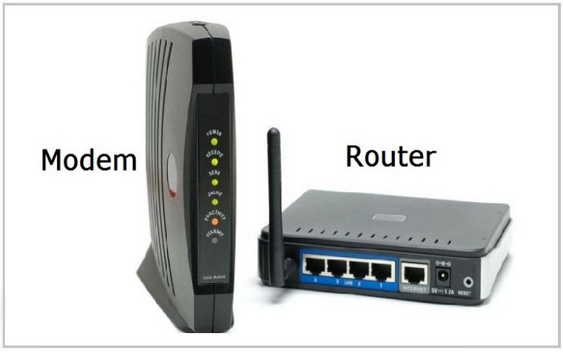 Phân biệt Modem và Router