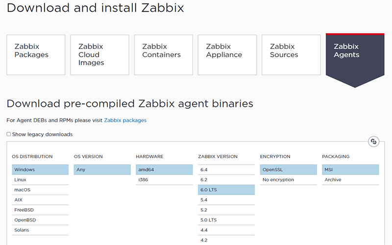 Giám sát Windows Server bằng Zabbix Agent
