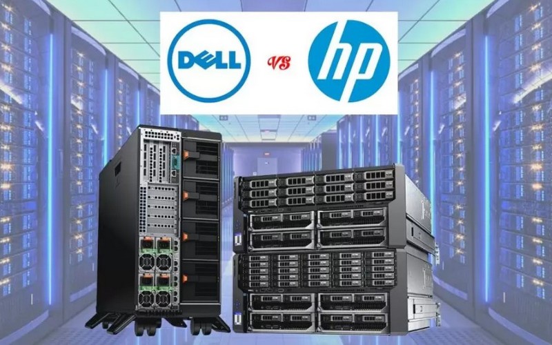 So sánh về giá cả giữa máy chủ HPE hay Dell