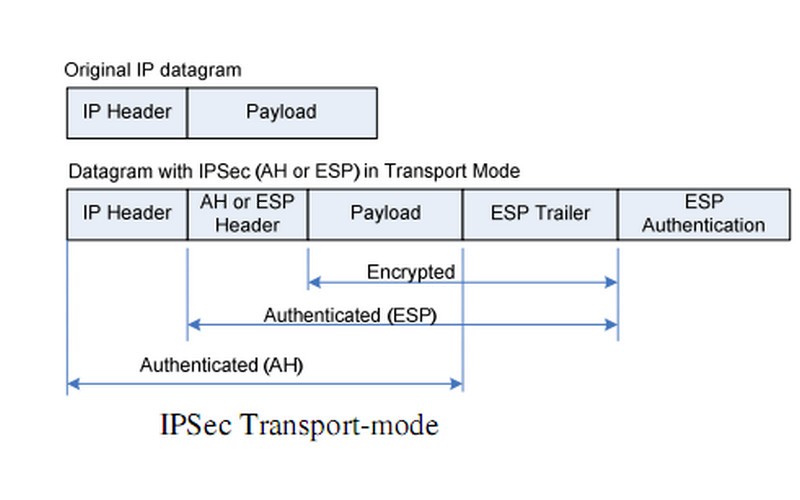 thành phần của IPSec là gì?