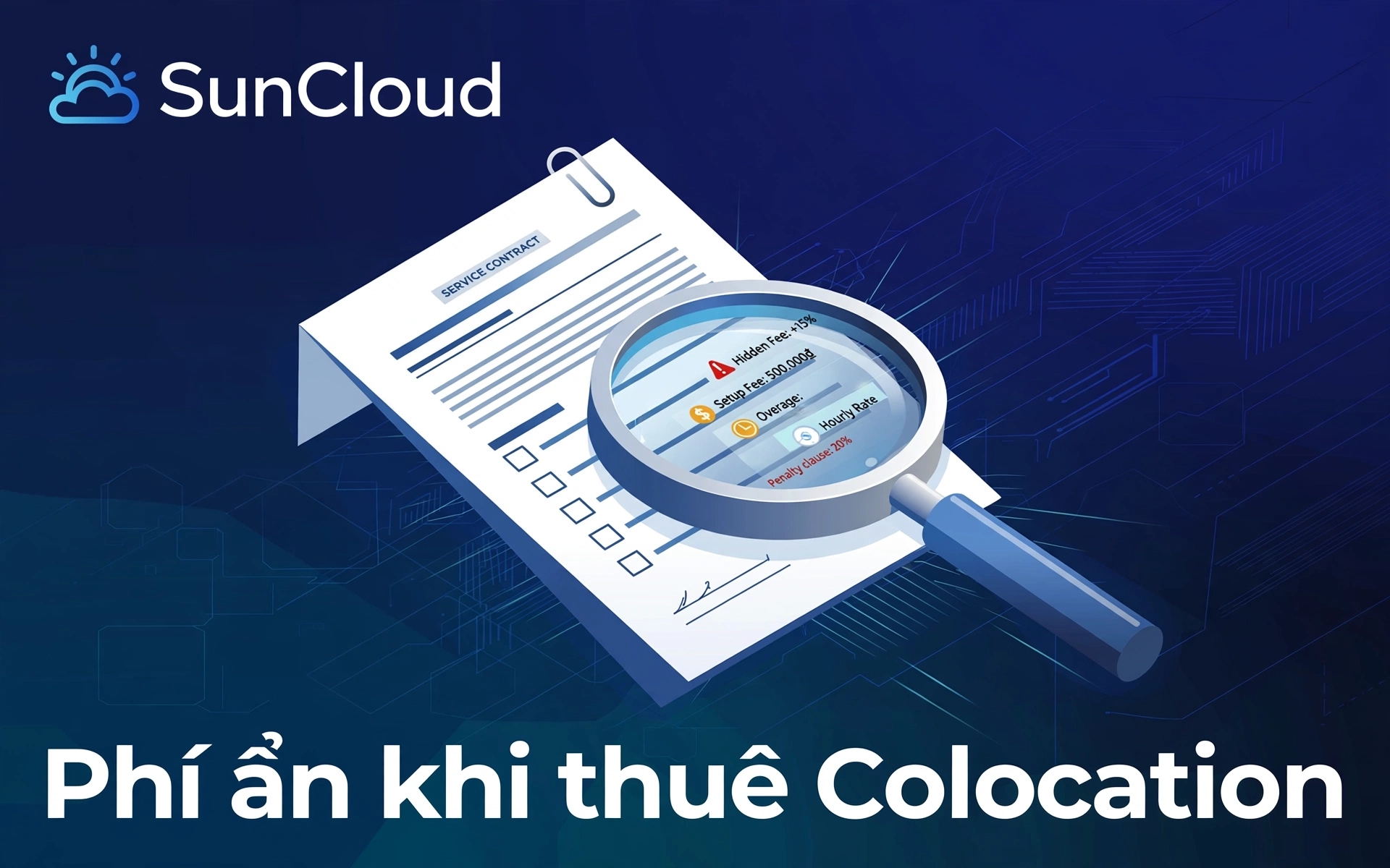 4 khoản phí ẩn khi thuê colocation phải hỏi trước khi ký