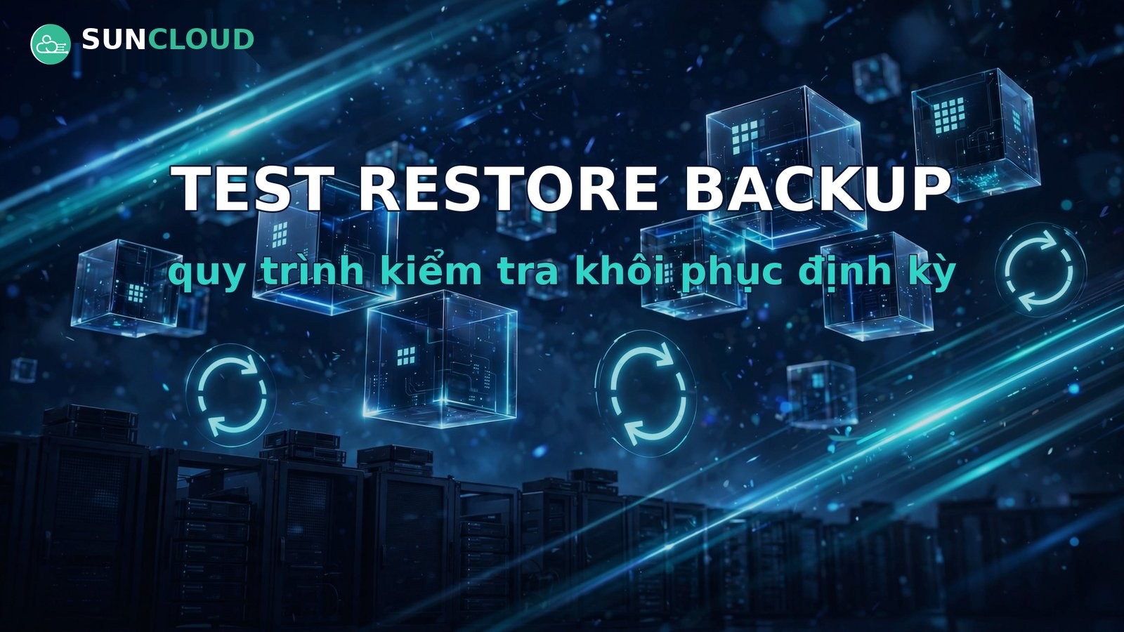 Kiểm tra backup có khôi phục được không: quy trình test restore định kỳ