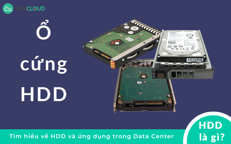 Ổ cứng HDD là gì? Tìm hiểu về HDD và ứng dụng trong Data Center