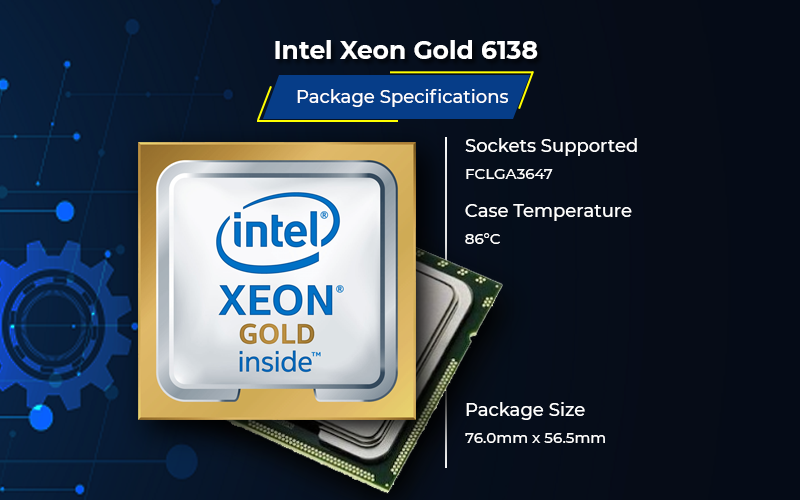Hộp đựng CPU Intel Xeon Gold 6138