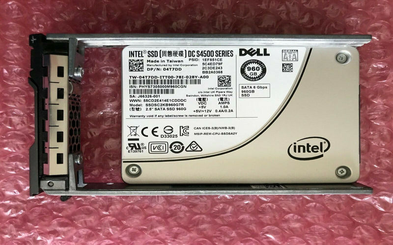 Ổ Cứng SSD Dell 960GB SATA 6Gbps 2.5" độ bền cao