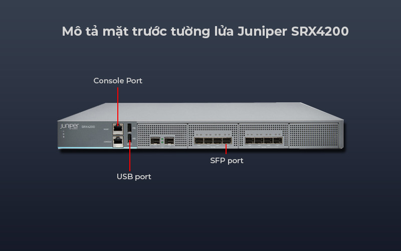 Thiết bị tường lửa Juniper SRX4200