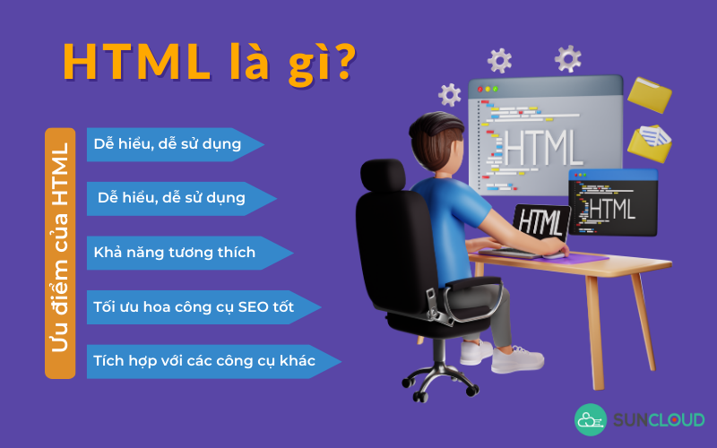 HTML là gì? Ưu Nhược điểm và cấu trúc của ngôn ngữ HTML
