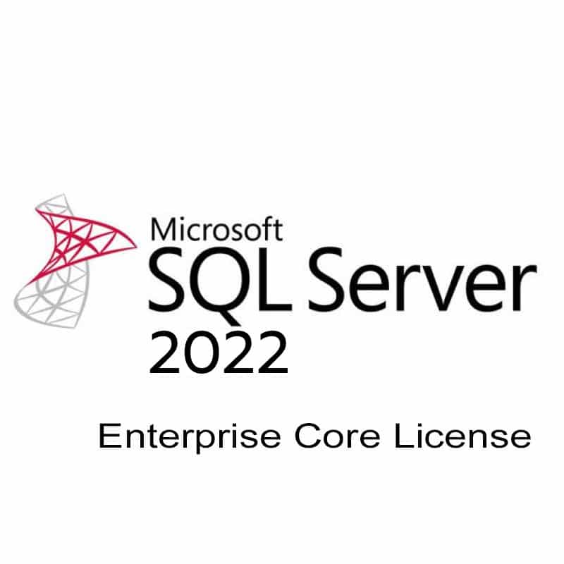 License SQL Server 2022 Enterprise Core - 2 Core License Pack