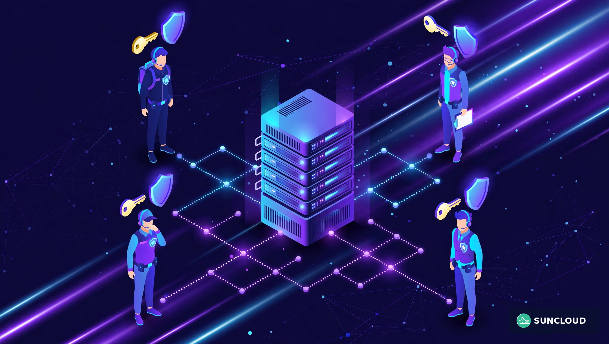phân quyền và quản lý truy cập server cho team: mô hình tối thiểu - ảnh 1 Mô hình 4 vai trò quản trị tối thiểu