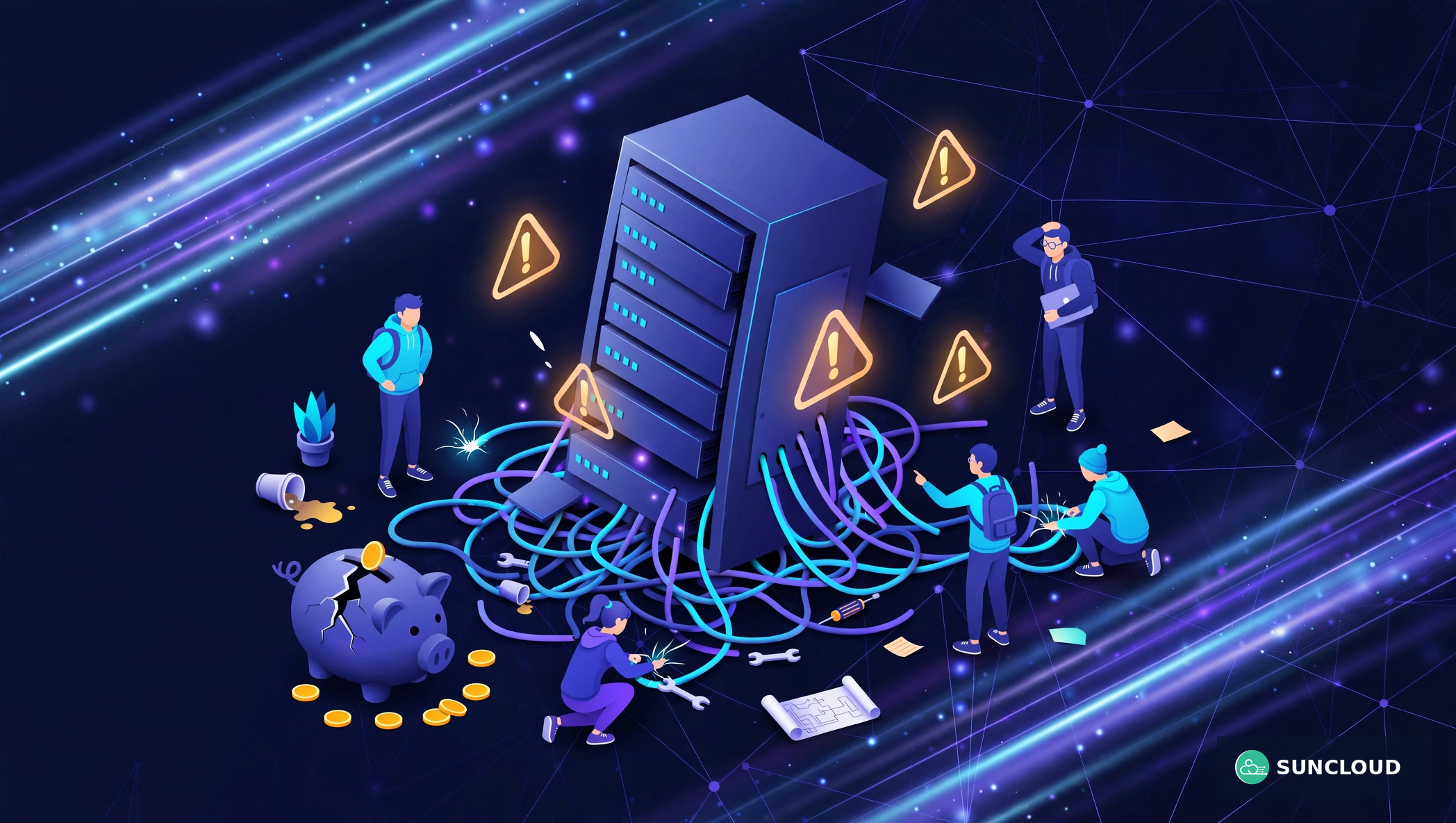 thuê cloud server hay mua vps? bài toán cho startup 10 nhân sự - ảnh 2 Những sai lầm startup hay mắc khi chọn hạ tầng