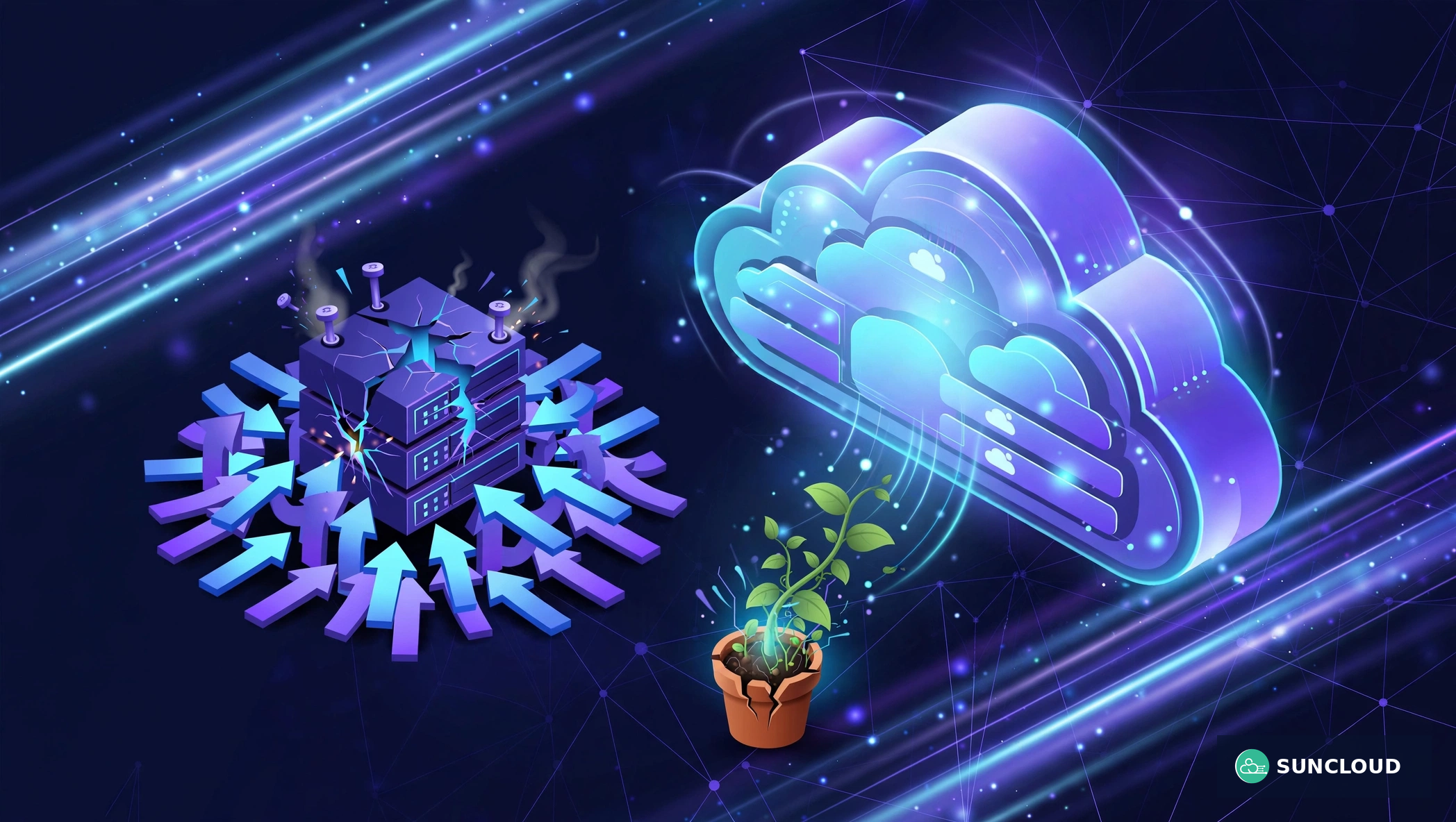 shared hosting vs vps vs cloud: lộ trình nâng cấp theo traffic website - ảnh 1 Dấu hiệu website vượt quá shared hosting